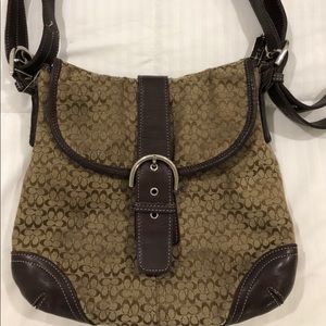 Coach saddle bag
